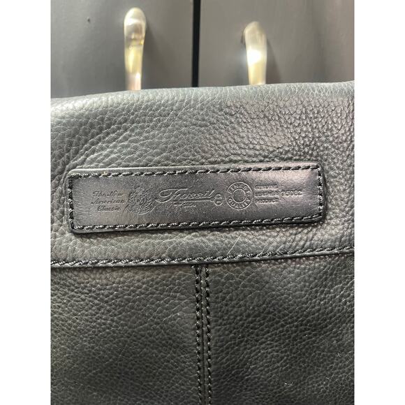 Fossil‎ Genuine Leather Shoulder Bag Black - Picture 3 of 5